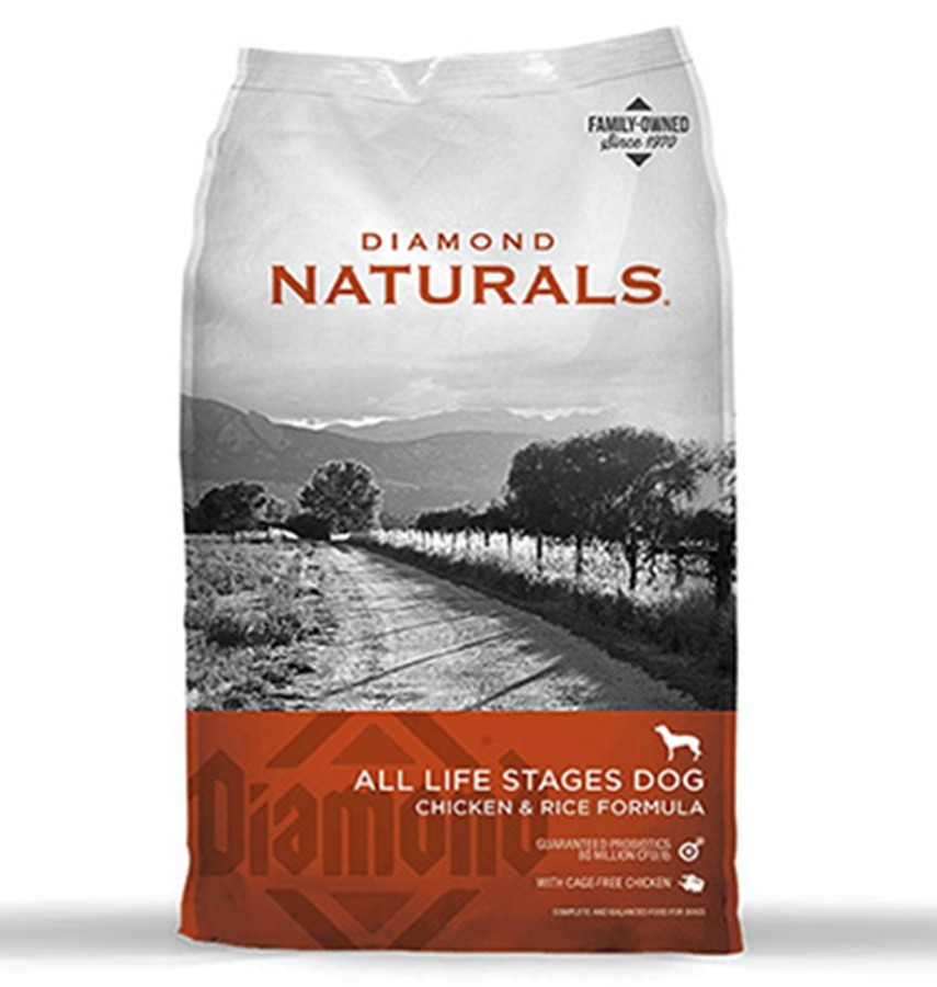 Diamond All Naturals Chicken And Rice Formula Feed